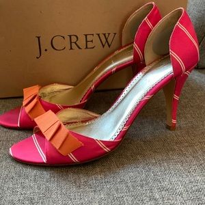J.Crew Peep Toe Heels